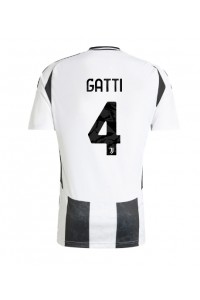 Juventus Federico Gatti #4 Jalkapallovaatteet Kotipaita 2024-25 Lyhythihainen